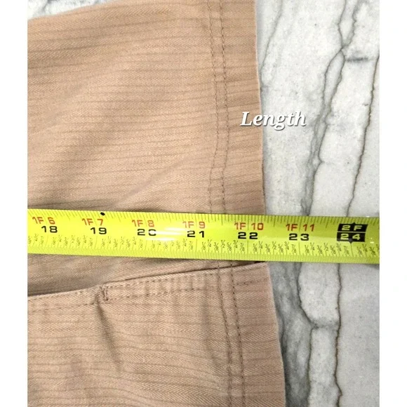 Y2K Live A Little Jacket Womens XL Khaki Concho Button Western Utility - Picture 8 of 11